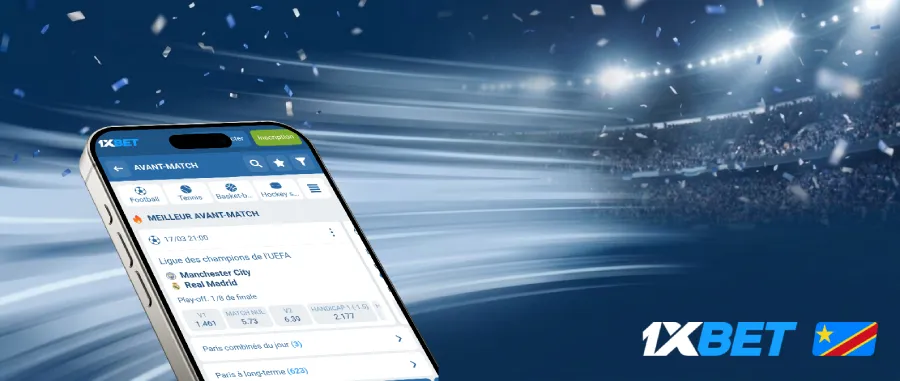 1xbet : la crème des sites de paris sportifs de la RDC